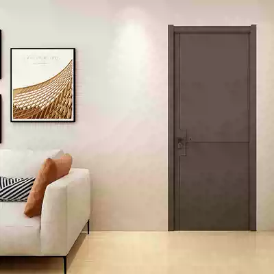 Buy nature wooden door in advance, indoor door, wooden composite, paint-free custom, modern simple bedroom door MWP902
