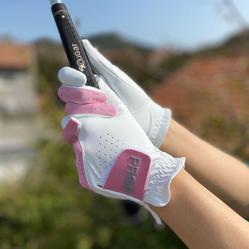 Golf Gloves Lady Hands South Korea Imports Super Slim Golf Elastic Comfort Sunscreen Breathable Perspiration Powder-Taobao