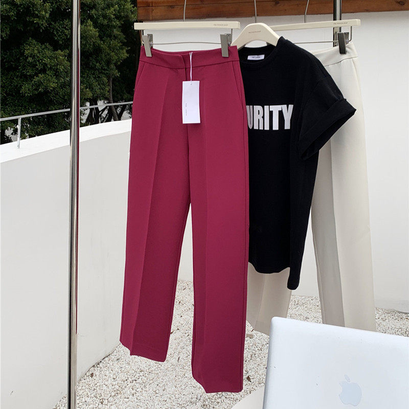 Advanced Senses Raspberry Plum Pink Western Pants Pituperon Little Sub Fire Dragon Fruit Color Western Dress Pants Pendant Sensual And Beautiful Pants.