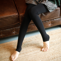 3 Double homestess Small apostle 100D days goose down black spanking bottom sock female outside wearing spring and autumn style Japanese anti-seduces FOOT SOCKS