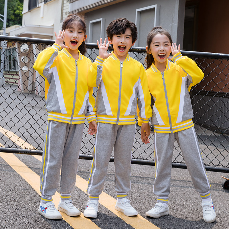Kindergarten Garden Clothing Spring Autumn Season Elementary School Students Two Sets School Uniforms Children Class Clothes Autumn Clothes College Wind Sportswear Suit