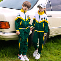 Primary school uniforms spring and autumn sports suits teachers kindergarten Garden uniforms for men and women and children class uniforms customized two-piece sets