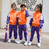 Primary school uniforms Spring and Autumn Games sets class uniforms customized childrens performances junior high school kindergarten Garden uniforms two sets