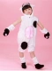 Xiaohe phong cách nhảy trang trại nhỏ trẻ em biểu diễn quần áo mẫu giáo bò bê trang phục hoạt hình trang phục động vật cho trẻ em