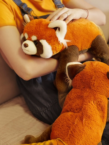 波普自然 Оригинальная дизайнерская мультяшная реалистичная плюшевая кукла, с медвежатами, панда, подарок на день рождения