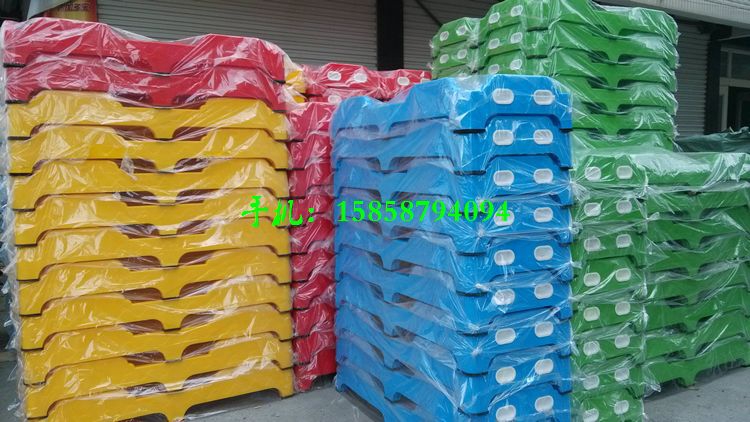 Kindergarten special bed Kindergarten plastic bed Children's environmental protection engineering blow molding bed