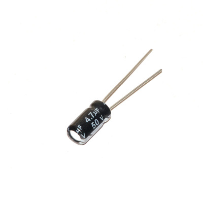 Premium electrolytic capacitor 50V 4 7UF Volume 5 * 11 Aluminum electrolytic capacitor (50)