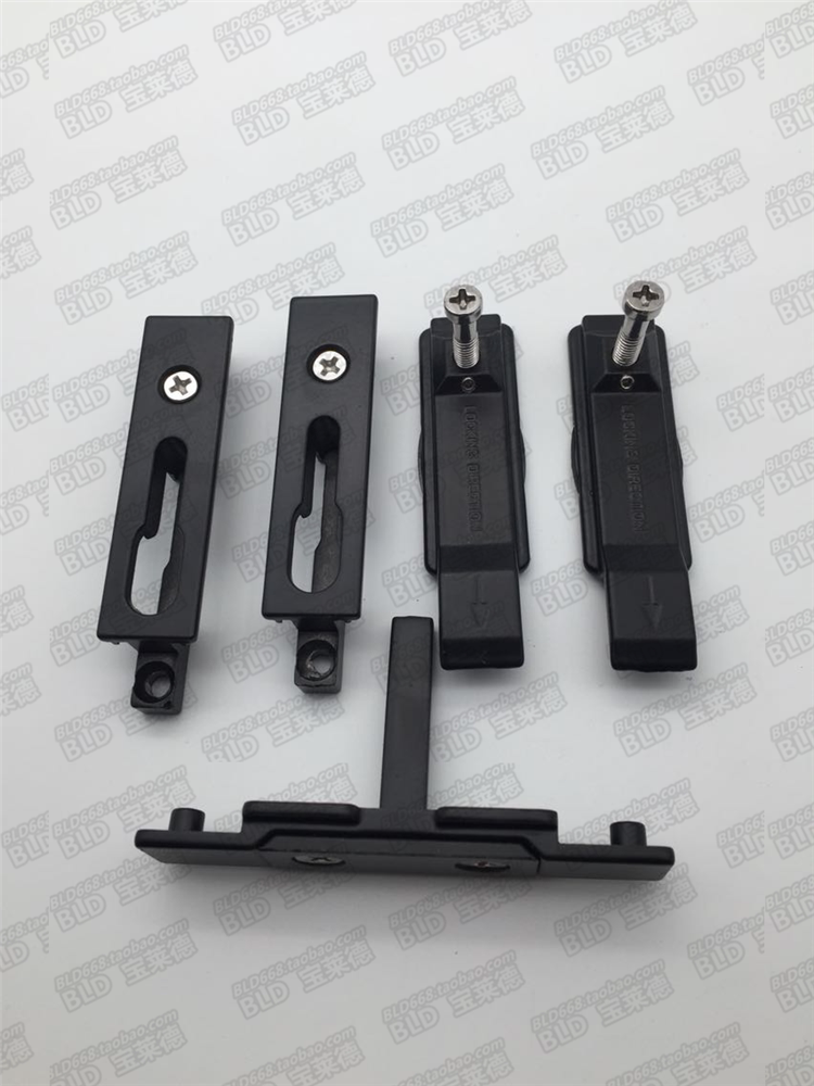 Sliding door moving doors and windows heavy doors and windows accessories five pieces set yi zi suo five sets of single-point fitting points