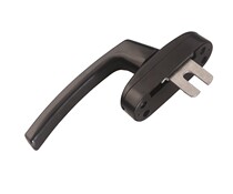 Aluminum alloy window handle Drive handle Flat open upper suspension bridge Aluminum push window handle Door handle outer unlock buckle