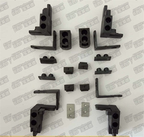 Screen window plastic corner code Screen window connector Universal corner code Hardware plastic corner code