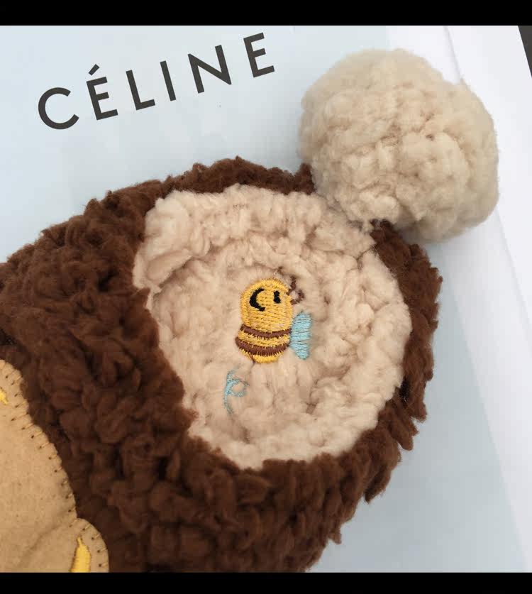 Pantoufles enfants en suède pour hiver - semelle tendon - Ref 1014210 Image 14