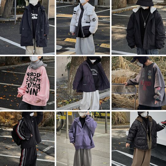 (Buoyancy experience model, height 100cm-110cm) Children's clothing for boys and girls, winter style-24