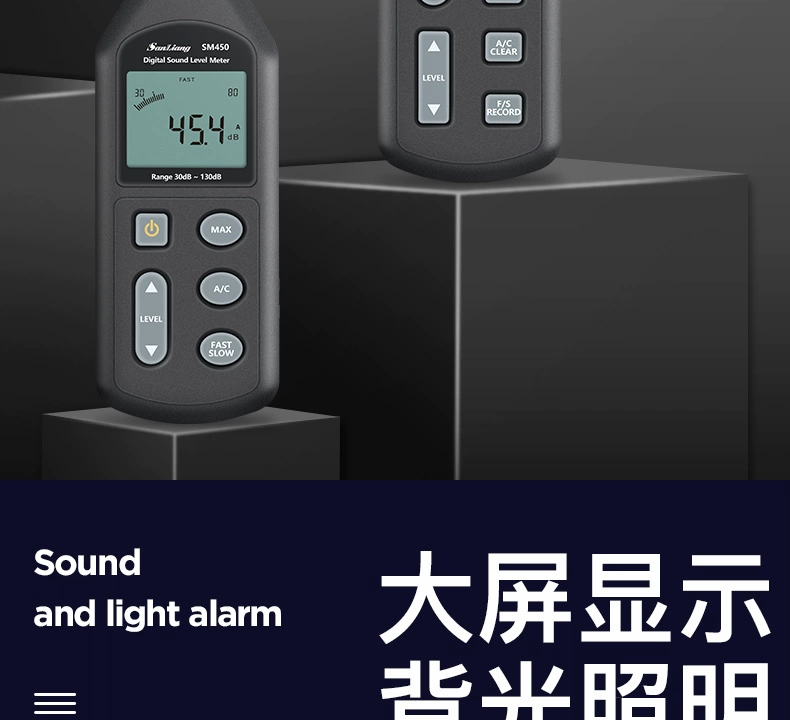 thiết bị đo tiếng ồn cầm tay Nhật Bản 3 Số Decibel Máy Decibel Máy Đo Tiếng Ồn Đo Mức Độ Âm Thanh Đo Âm Lượng Âm Thanh Tiếng Ồn Máy Kiểm Tra Tiếng Ồn đo tiếng ồn