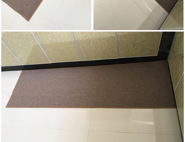 Thảm trải sàn nhà bếp Huade màu rắn dải chống thấm dầu chống thấm hộ gia đình thảm hình chữ nhật có thể được tùy chỉnh đầy đủ cửa hàng - Thảm sàn xốp lót sàn cho bé