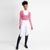 Equestrian competition long-sleeved womens European popular equestrian tops quick-drying equestrian shirts equestrian T-shirts sun protection and breathable