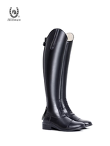 Professional equestrian riding boots for men and women Hillman genuine cowhide leather breathable and soft riding boots obstacle boots