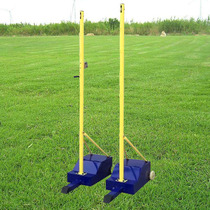Movable badminton net Post Standard Air volleyball badminton net frame indoor outer single doubles volleyball ball column