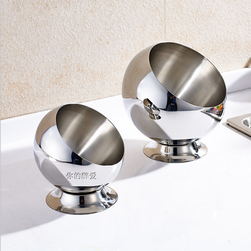 Stainless steel hot pot restaurant cooking bowl buffet garbage storage bucket table seasoning box bar KTV ashtray cans