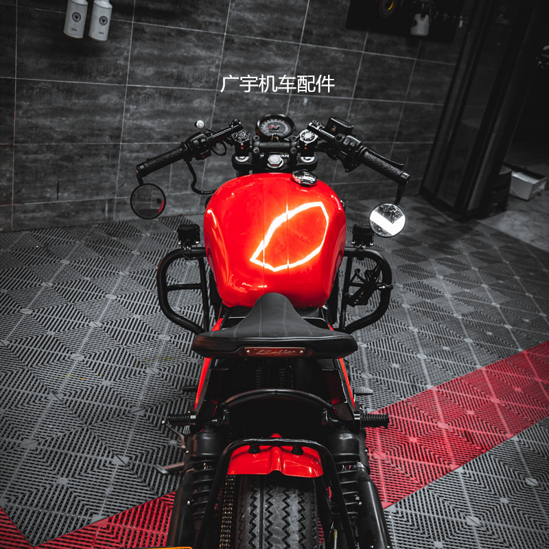 Changjiang 400 450S 700I 650Bobbie Modified Cnc Aluminum Alloy Split Handlebars, Non-Destructive Installation