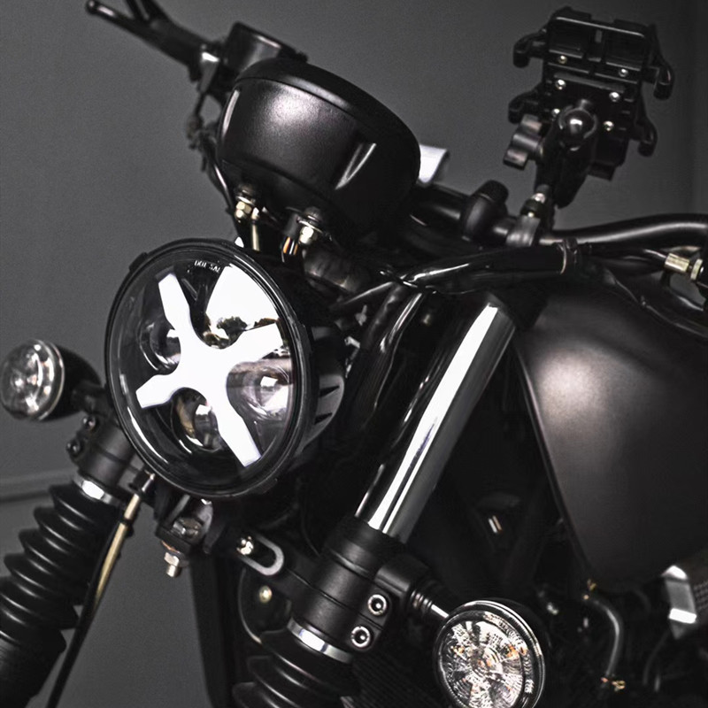 Yangtze River 400 modified LED Living room lamp 700iX shaped living room lamp CNC aluminium alloy folded back mirror