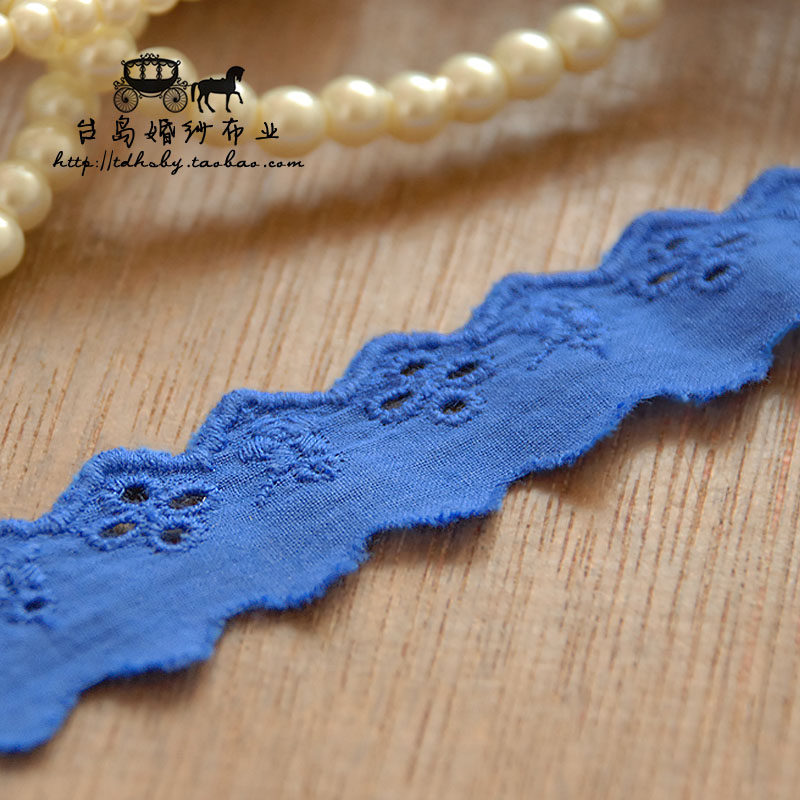 Taiwan DIY handmade accessories cotton thread hollow lace lace 708 wedding dress accessories lace