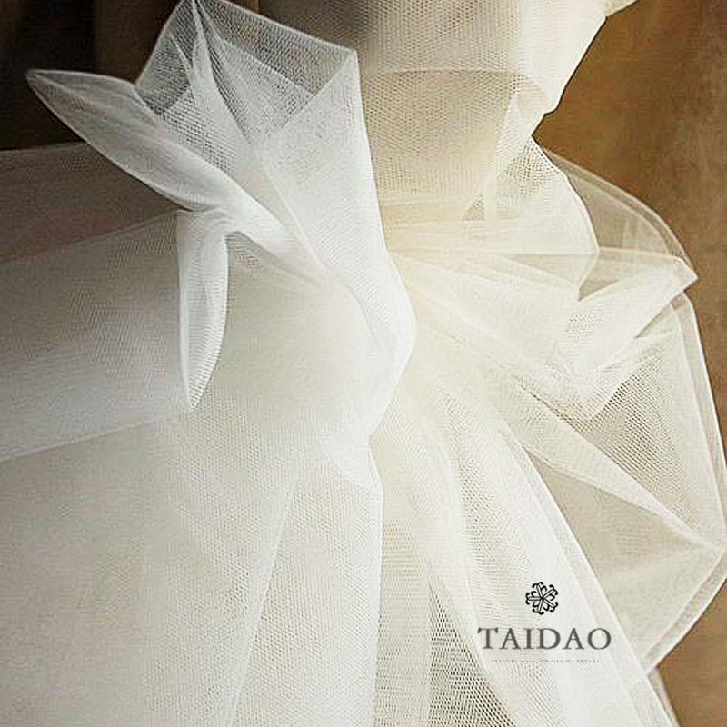 Taidao Princess skirt lining Medium hardness micro-hard encryption small hole mesh yarn veil Tutu clothing mesh fabric