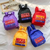 New Korean childrens backpack kindergarten baby mini backpack Boys and Girls cute schoolbags 56