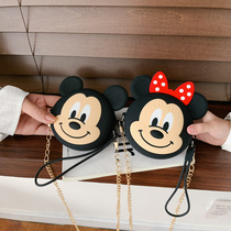 2020 new childrens bag Japanese and Korean boys and girls shoulder Cross bag bag cute cartoon silicone change accessories bag
