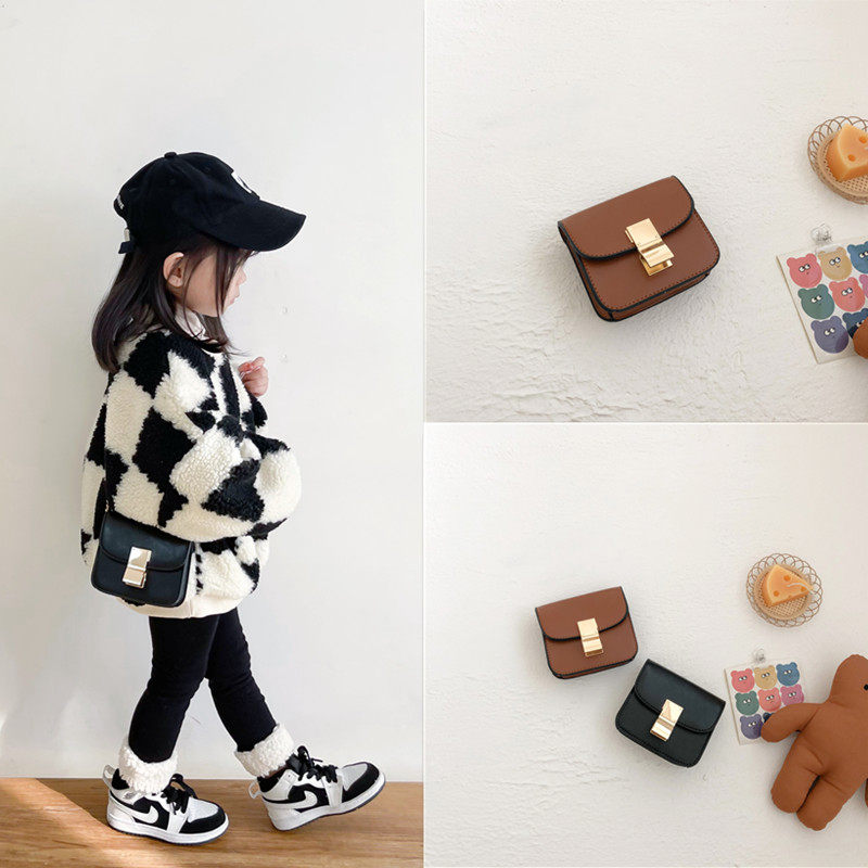 Children's single shoulder bag girl chain bag bag bag Han Yang Pi Mini Tofu Pack decoration bag