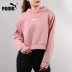 PUMA Puma Womens 2019 mùa thu mới chạy đào tạo áo len thể thao giản dị áo len chui đầu 595935 - Thể thao lông cừu / jumper