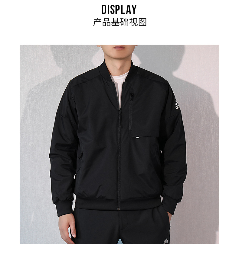 Áo khoác Adidas Adidas nam 2018 mùa đông mới áo khoác thể thao cổ điển DT2486 - Áo khoác thể thao / áo khoác áo khoác gió thể thao