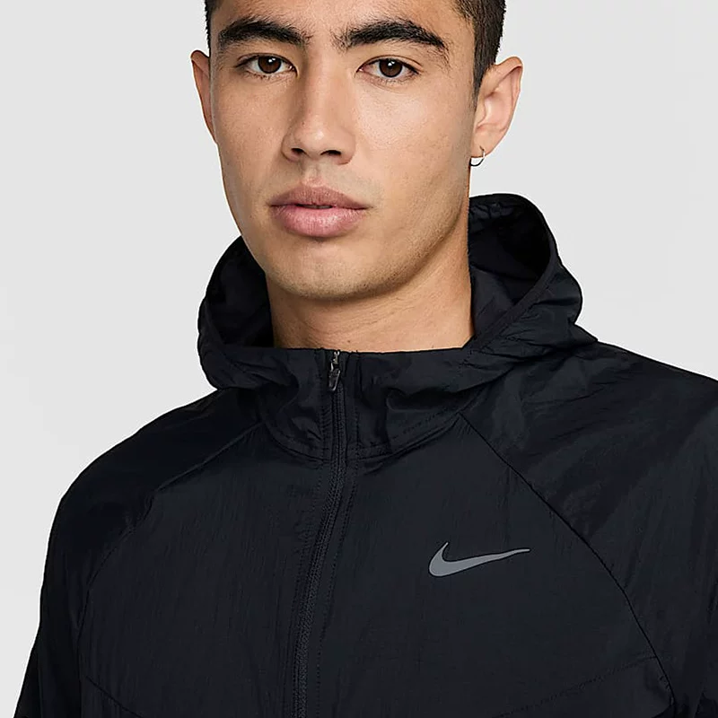 Nike, спортивная куртка с капюшоном для зала, быстросохнущая, для бега