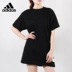 Adidas Adidas ngắn tay nữ 2019 hè mới cổ tròn váy thể thao giản dị EJ7095 - Trang phục thể thao váy thể thao nữ Trang phục thể thao