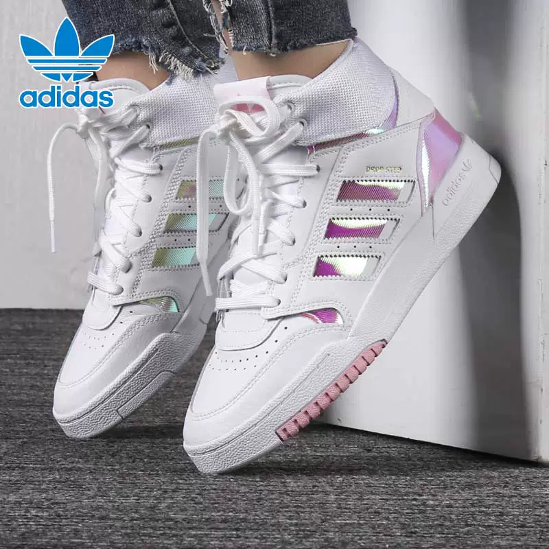 Adidas Adidas clover giày nữ 2019 mùa đông mới cao cấp giày thể thao cao cấp giày đế mềm EG3634 - Dép / giày thường