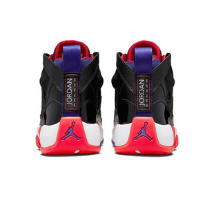 NIKE耐克JORDAN JUMPMAN TWO TREY 黑红高帮运动篮球鞋DO1925-001