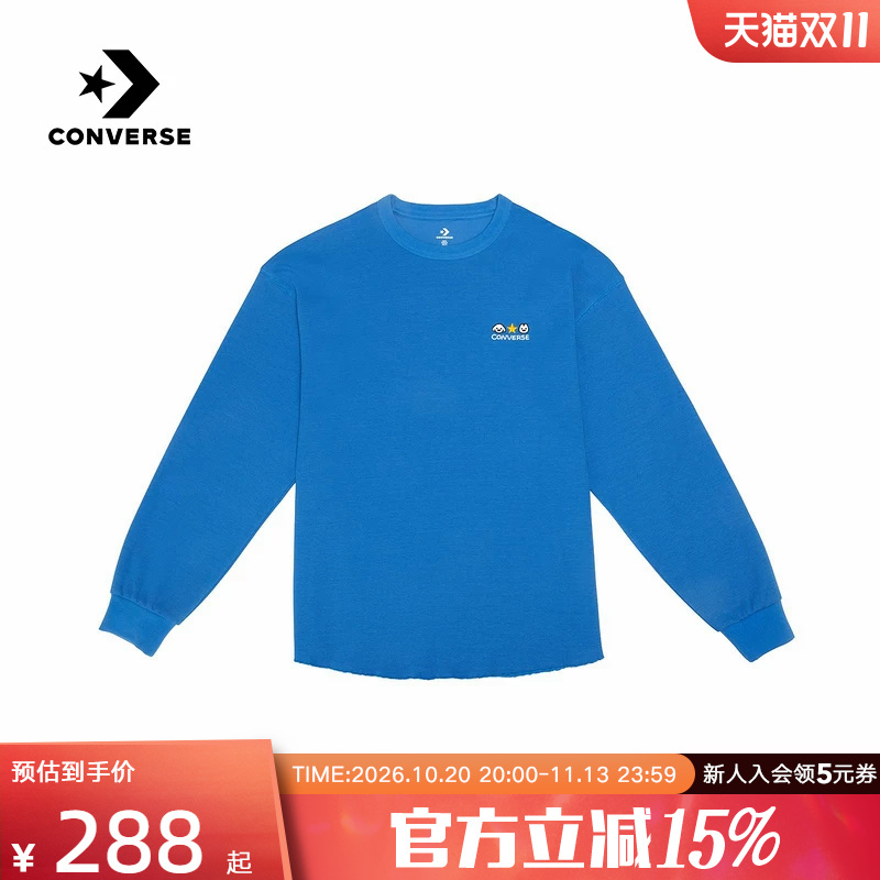 Converse 2026 Autumn and Winter Joint Collection Sports Casual Long-Sleeved T-Shirt for Men and Women Uck259-Bir