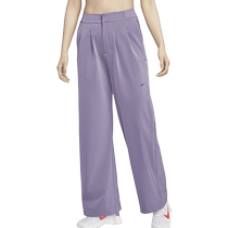 NIKE Nike loose straight pants womens pants DRI-FIT quick-drying thin sports pants wide-leg pants FQ2167-509