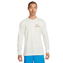 Nike long-sleeved T-shirt mens 2024 spring new sportswear running training basketball pullover FQ4919-121