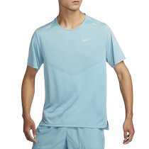 NIKE Nike short-sleeved mens summer woven round neck quick-drying training fitness running sports T-shirt CZ9185-464