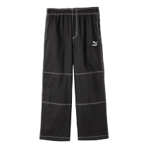 PUMA summer unisex SWXP D casual sports embroidered LOGO workwear woven trousers 626860-01
