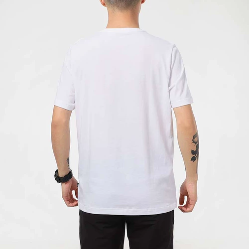 Puma, летний спортивный костюм подходит для мужчин и женщин, рубашка, футболка, короткий рукав, оверсайз, высокий воротник