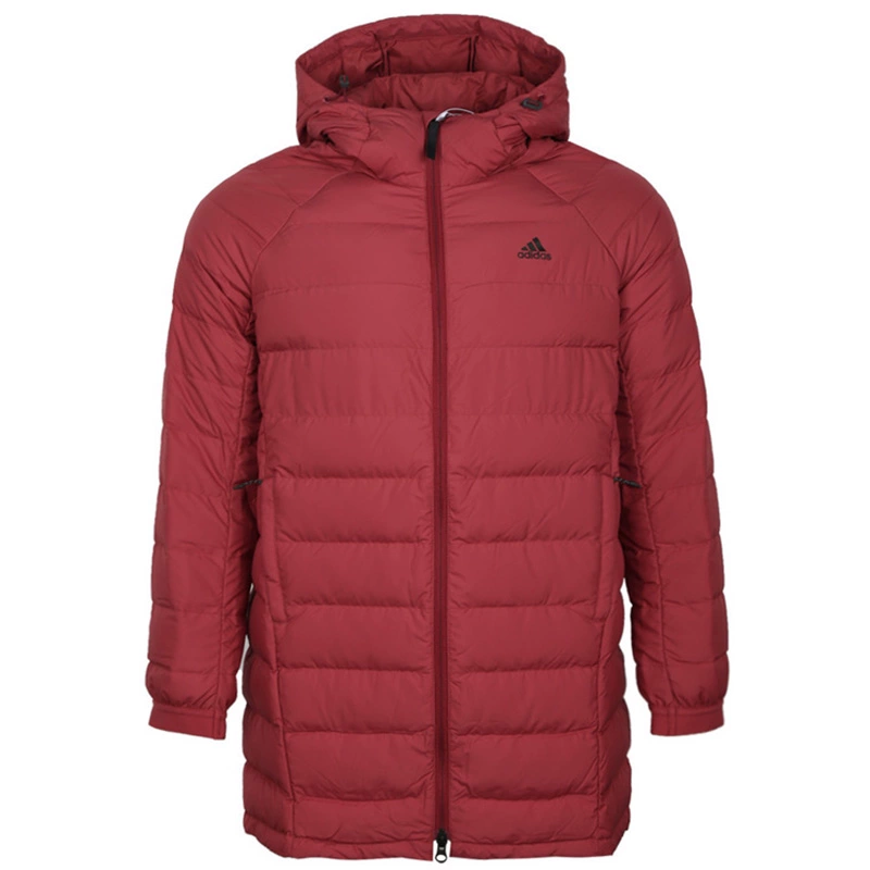 Adidas Adidas down jacket nữ 2018 mùa đông mới trùm đầu dài áo khoác thể thao giản dị DM1959 - Thể thao xuống áo khoác