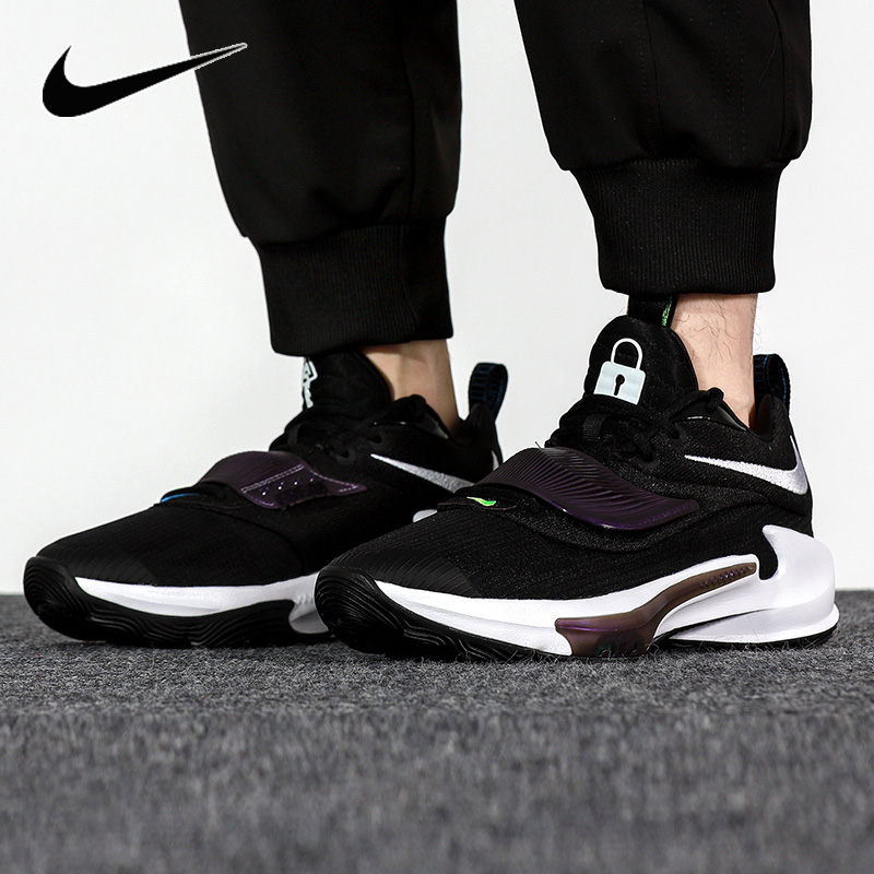 Nike Nike men's shoes 2022 spring and autumn new Zoom Freak letter brother 3 generation basketball shoes DA0695-001