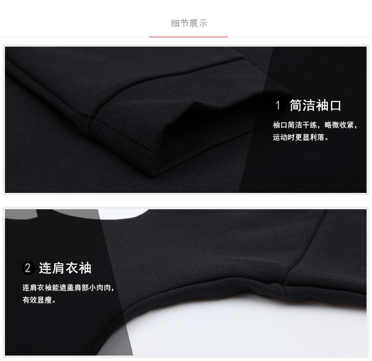 Shengdao Thể Thao Adidas Adidas của Phụ Nữ Thể Thao Giản Dị Vòng Cổ Áo Thun Áo Len Dài Tay Áo AZ4835 áo hoodie nữ