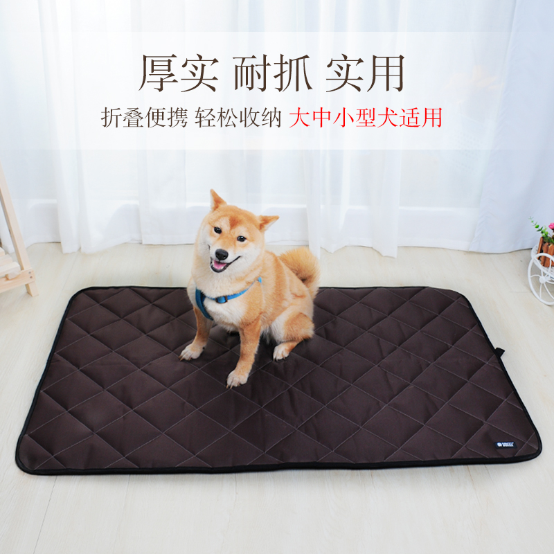 Dog cushions Four Seasons Universal Sleeping Mat Pet Ground Mat sleeping resistant Cat Mat Puppy Cage Blanket 