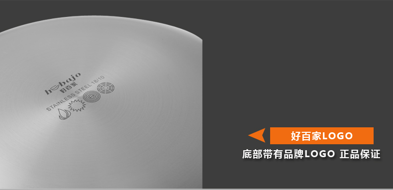 Hàng trăm chảo chống dính chảo inox 304 chảo phẳng đáy không có lớp phủ không có bếp cảm ứng mở nồi lửa nồi hấp inox