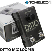 TC-Helicon DITTO MIC LOOPER single block loop effector vocal comprehensive effector
