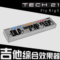 Tech21 TECH21 Fly Rig5 distortion delay tube amplifier simulation electric guitar effector