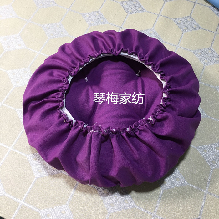 Canvas bao gồm một chất rắn phân futon đệm pad bong bóng nắp đệm pad phân gốc pad tròn tròn - Ghế đệm / đệm Sofa bộ đệm ghế gỗ