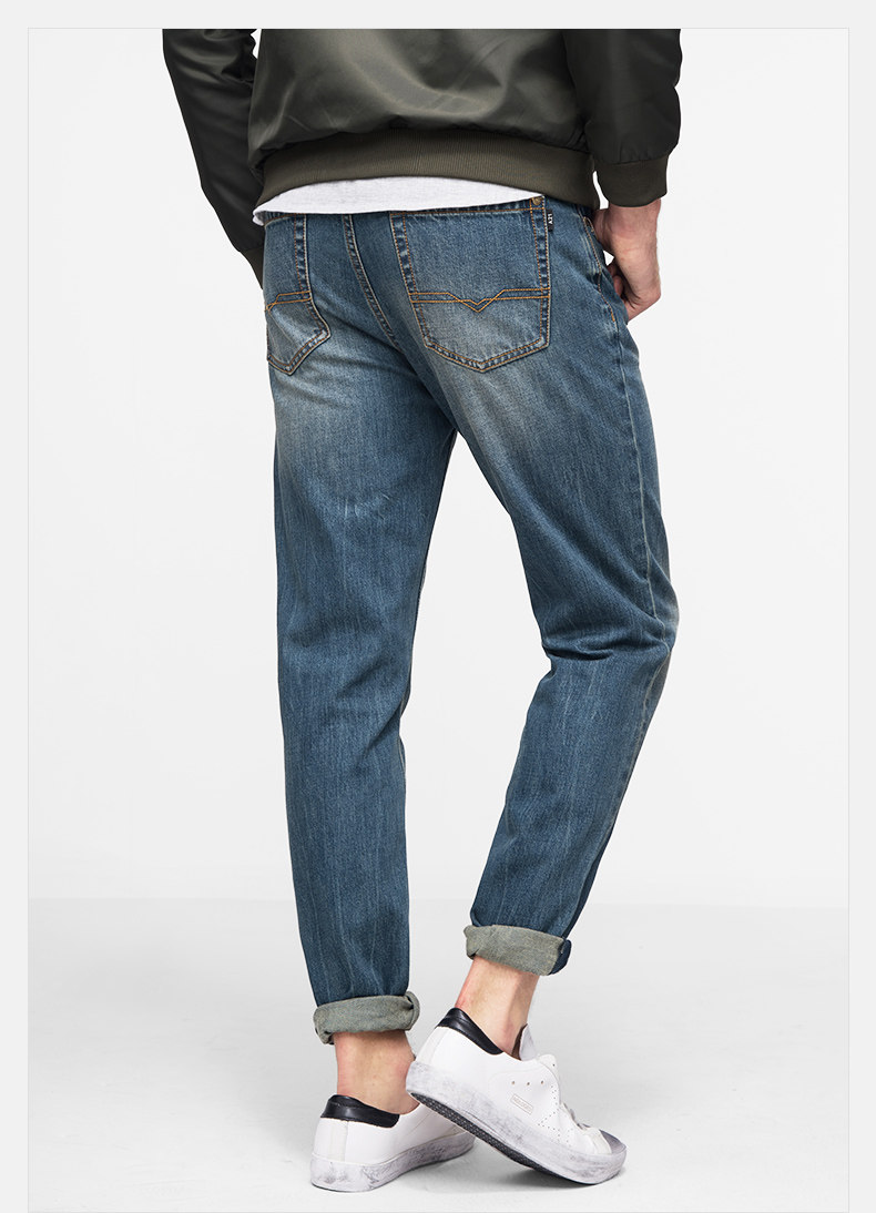 Jeans pour jeunesse droite en vrac en coton pour automne - Ref 1481279 Image 20